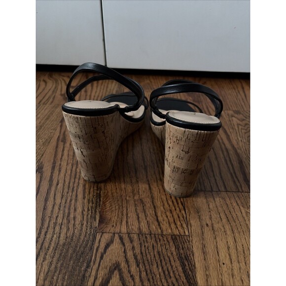 Aldo Mirabella Beige Wedge Sandal Size 8.5 - Picture 4 of 6